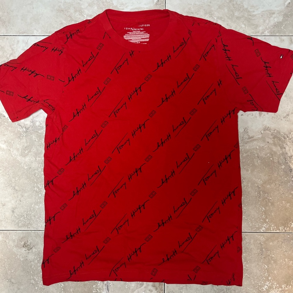 Boys Tommy Hilfiger T-Shirt L 14/16